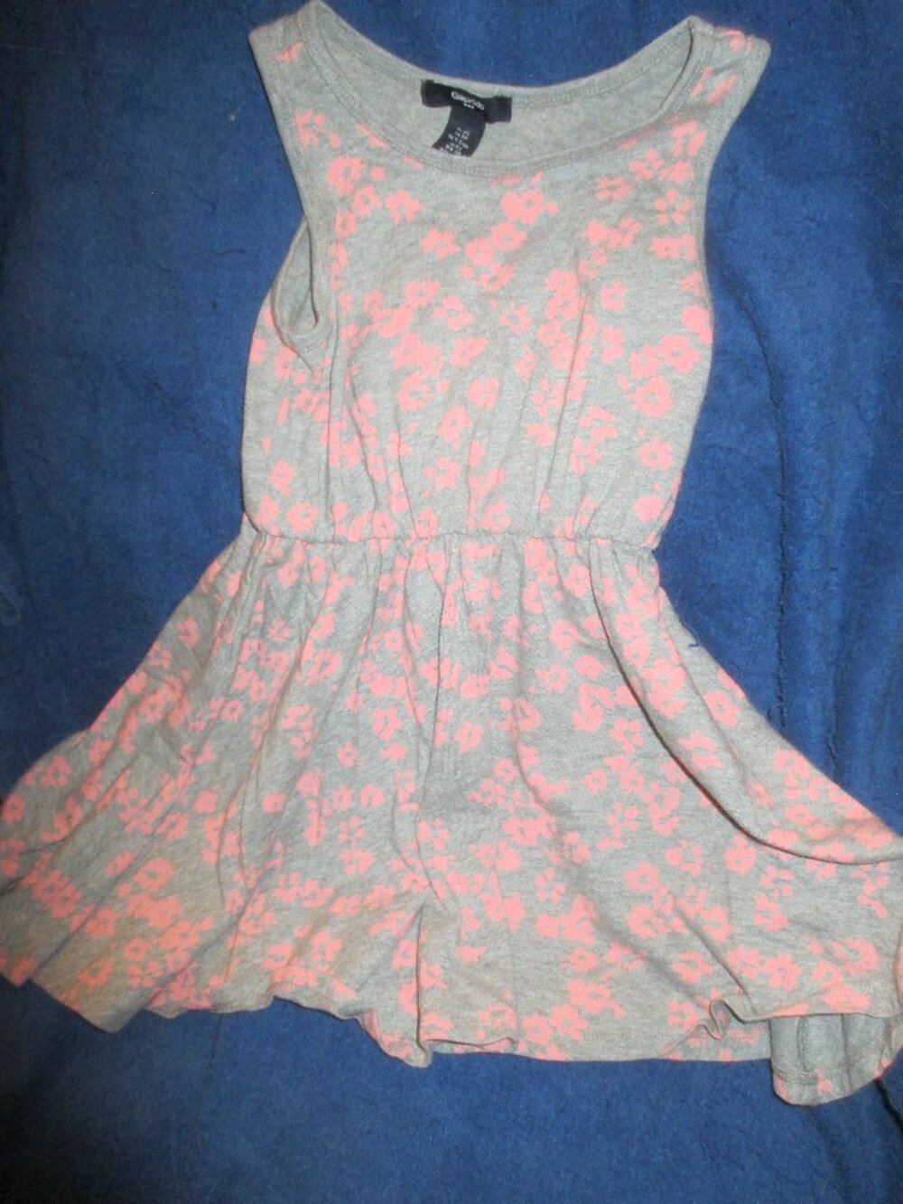 Girls GAP Kids Sz XS 4-5 Sleeveless Floral Print Twirl Dress